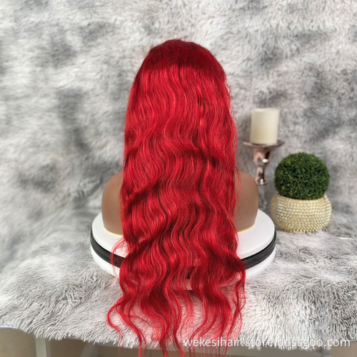 Lace Frontal Wigs Hair Remy 150% Density Deepwave Frontal Wig With Baby Hair Brazilian Deep Wave 13*4 Lace Wig